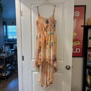 Forever 21 Tie-Dye High Low Dress
